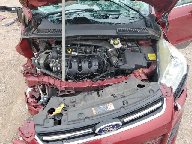 1FMCU9J99FUC54614 - 2015 FORD ESCAPE TITANIUM 红色 照片 12