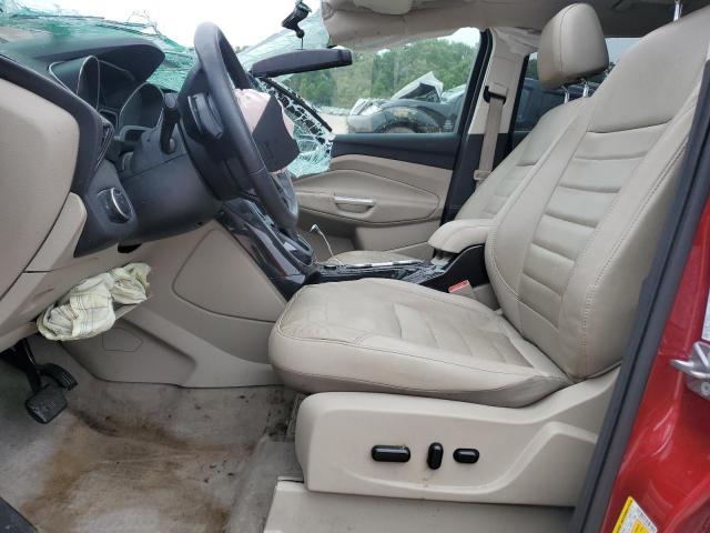 1FMCU9J99FUC54614 - 2015 FORD ESCAPE TITANIUM 红色 照片 7