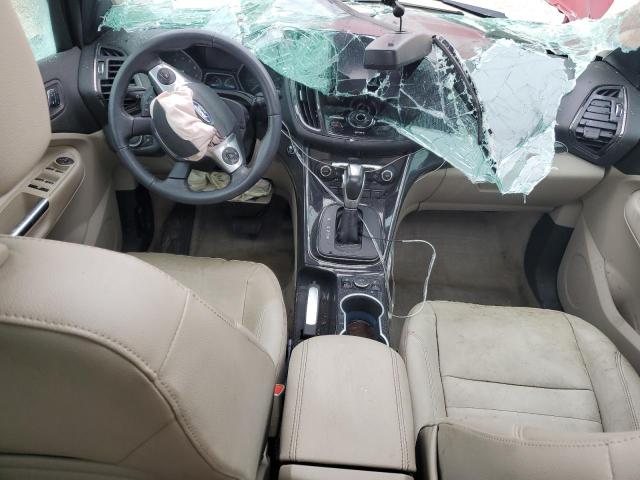 1FMCU9J99FUC54614 - 2015 FORD ESCAPE TITANIUM 红色 照片 8