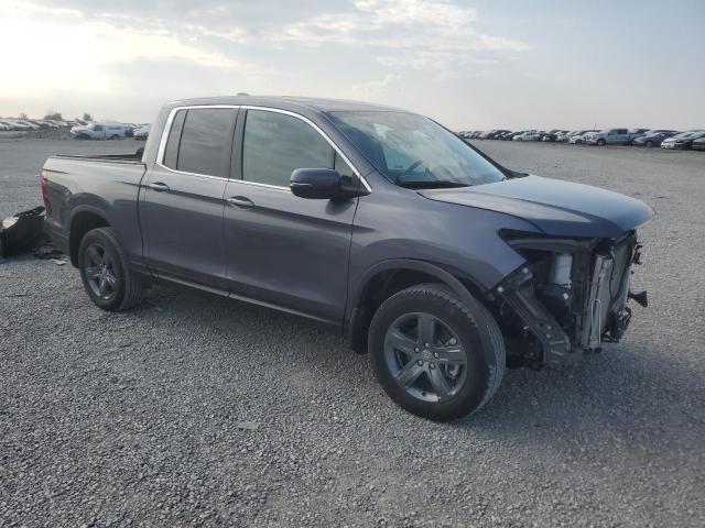 5FPYK3F52PB067624 - 2023 HONDA RIDGELINE RTL ნაცრისფერი ფოტო 4