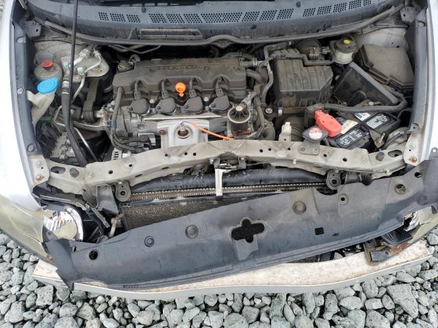 2HGFG1B86AH516408 - 2010 HONDA CIVIC EX SILVER photo 11