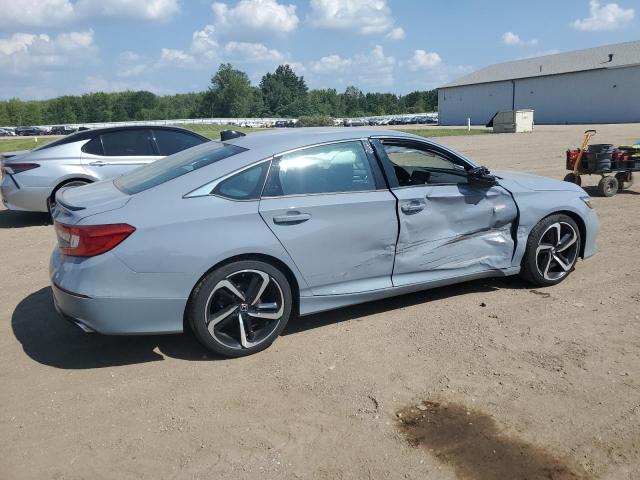 1HGCV1F31NA016023 - 2022 HONDA ACCORD SPORT 蓝色 照片 3