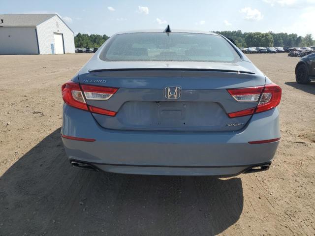 1HGCV1F31NA016023 - 2022 HONDA ACCORD SPORT 蓝色 照片 6