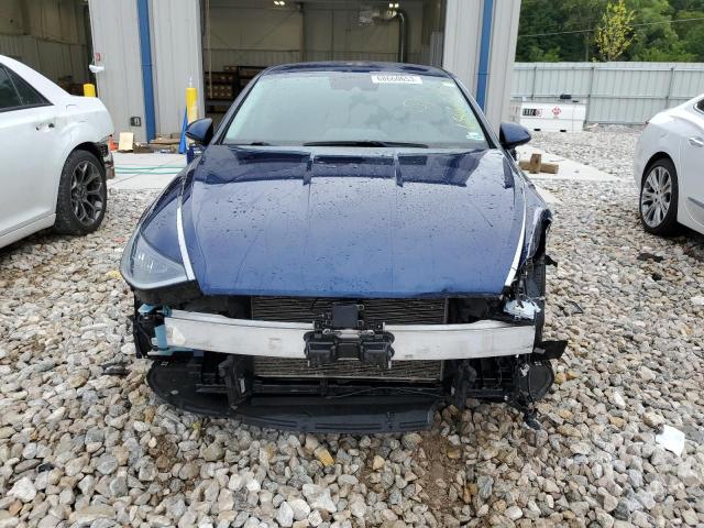 5NPEG4JA8MH074548 - 2021 HYUNDAI SONATA SE BLUE photo 5