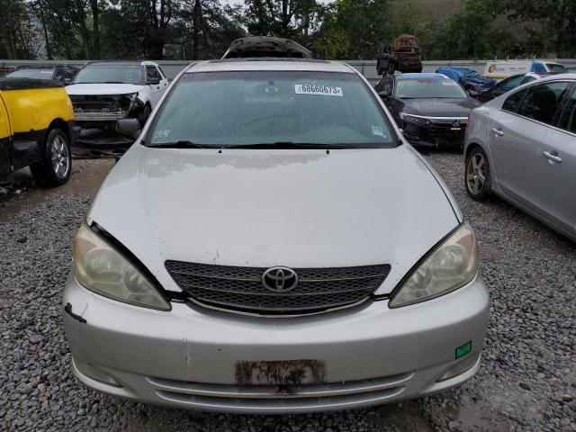 4T1BF30K23U061045 - 2003 TOYOTA CAMRY LE SILVER photo 5