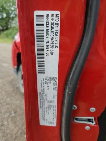 3C4NJDCN4PT551580 - 2023 JEEP COMPASS LIMITED أحمر صورة 14