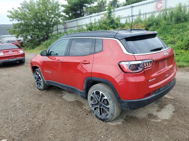 3C4NJDCN4PT551580 - 2023 JEEP COMPASS LIMITED أحمر صورة 2