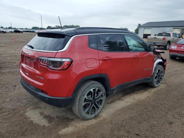3C4NJDCN4PT551580 - 2023 JEEP COMPASS LIMITED أحمر صورة 3