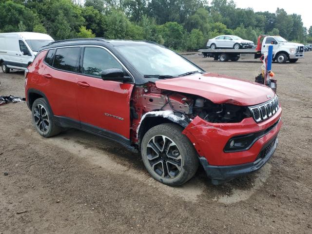 3C4NJDCN4PT551580 - 2023 JEEP COMPASS LIMITED أحمر صورة 4