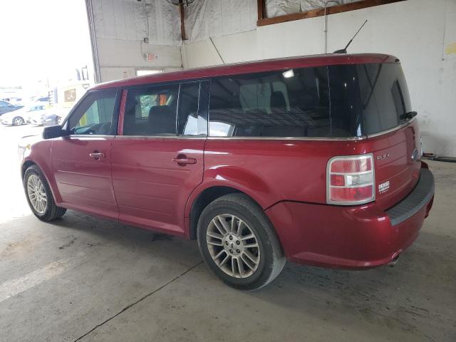 2FMGK5C86DBD35707 - 2013 FORD FLEX SEL MAROON photo 2