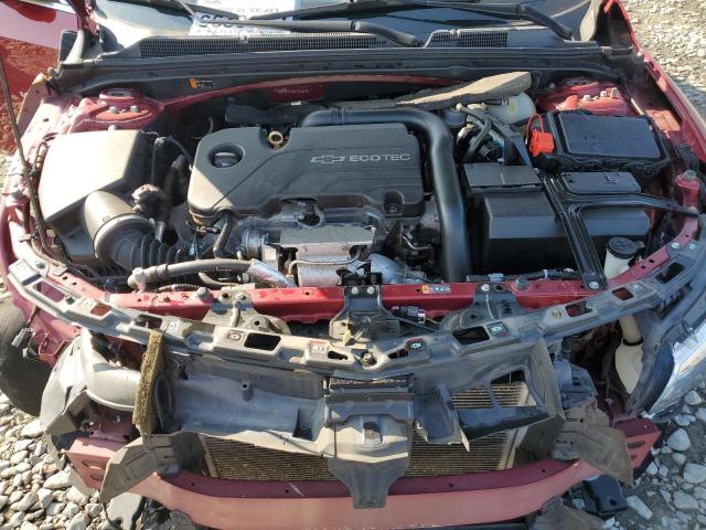 1G1ZD5ST6JF105407 - 2018 CHEVROLET MALIBU LT Қызыл фото 11