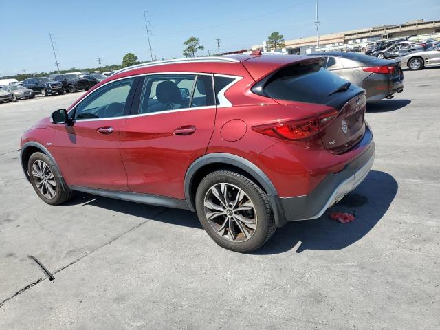 SJKCH5CRXHA029196 - 2017 INFINITI QX30 BASE RED photo 2