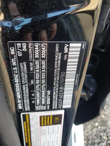 4JGDF6EEXJB170780 - 2018 MERCEDES-BENZ GLS 450 4MATIC BLACK photo 13