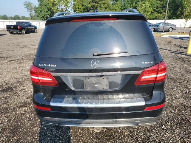 4JGDF6EEXJB170780 - 2018 MERCEDES-BENZ GLS 450 4MATIC BLACK photo 6