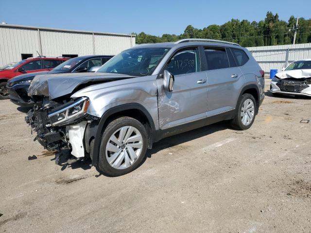 1V2BR2CA3MC586338 - 2021 VOLKSWAGEN ATLAS SEL SILVER photo 1