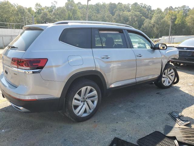 1V2BR2CA3MC586338 - 2021 VOLKSWAGEN ATLAS SEL SILVER photo 3
