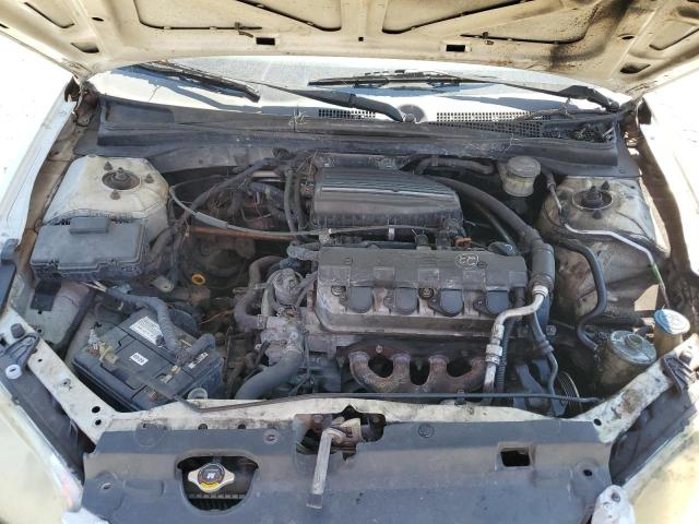 1HGEM221X5L075341 - 2005 HONDA CIVIC DX VP أبيض صورة 11