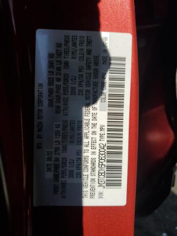 JM3TCBDY6P0630042 - 2023 MAZDA CX-9 GRAND TOURING RED photo 13