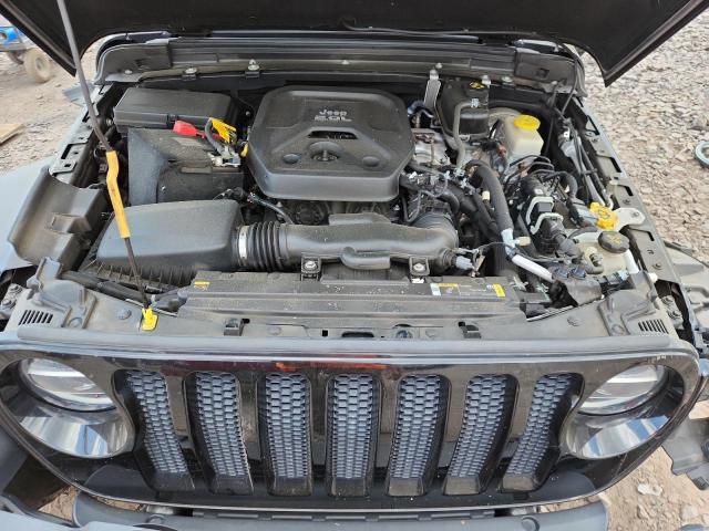 1C4HJXDN8MW670025 - 2021 JEEP WRANGLER UNLIMITED SPORT შავი ფოტო 11
