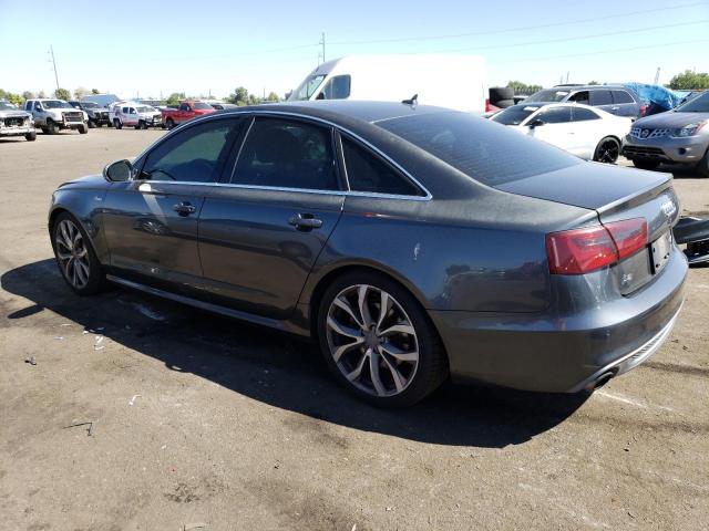 WAUHGAFC6EN008908 - 2014 AUDI A6 PRESTIGE GRAY photo 2