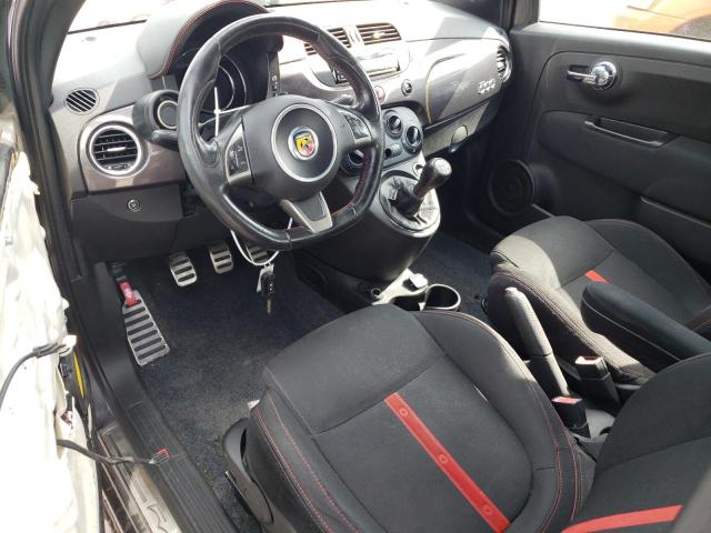 3C3CFFFH5FT616076 - 2015 FIAT 500 ABARTH GRAY photo 8