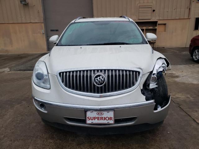 5GAKRCED7CJ101385 - 2012 BUICK ENCLAVE WHITE photo 5