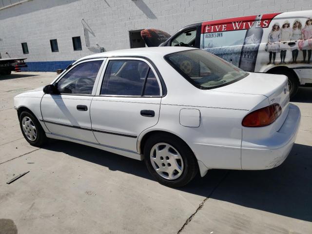 2T1BR12E6YC328795 - 2000 TOYOTA COROLLA VE WHITE photo 2