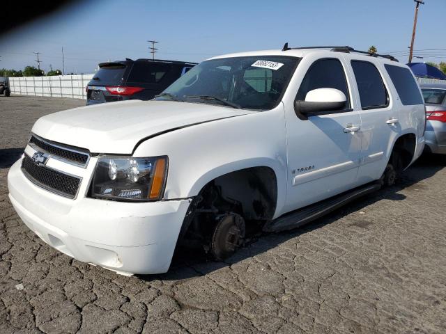 1GNFC13077R402114 - 2007 CHEVROLET TAHOE C1500 WHITE photo 1