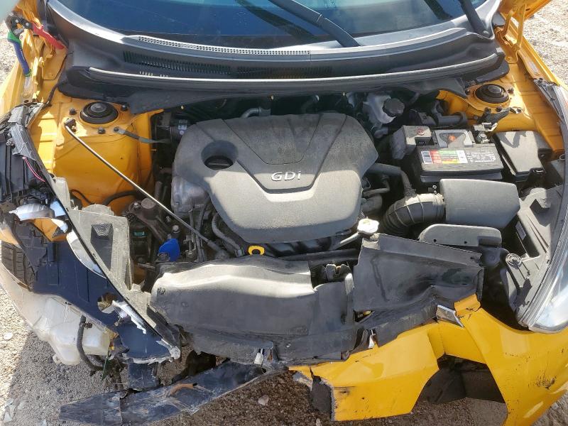 KMHTC6ADXCU082191 - 2012 HYUNDAI VELOSTER Sarı foto 11