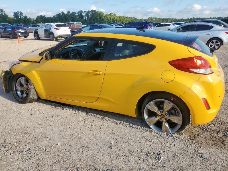 KMHTC6ADXCU082191 - 2012 HYUNDAI VELOSTER Sarı foto 2