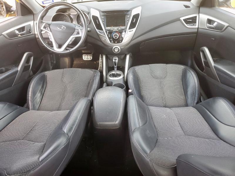 KMHTC6ADXCU082191 - 2012 HYUNDAI VELOSTER Sarı foto 8