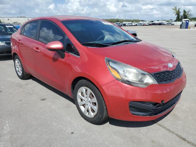 KNADM4A3XE6334334 - 2014 KIA RIO LX RED photo 4