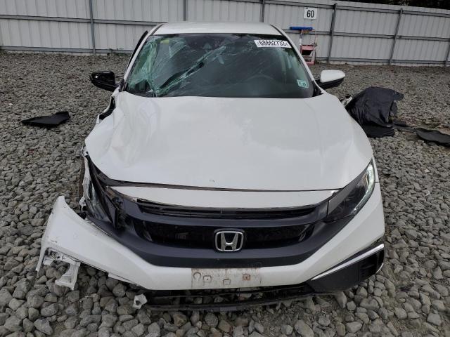 2HGFC2F63MH555391 - 2021 HONDA CIVIC LX WHITE photo 5