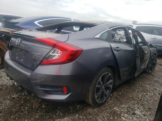 2HGFC2F80LH513258 - 2020 HONDA CIVIC SPORT 烧焦的 照片 3