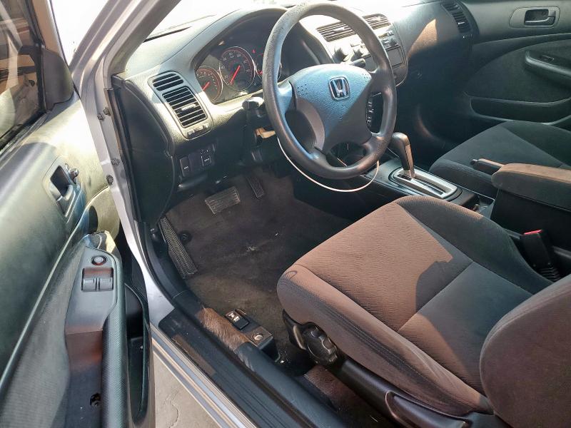 1HGEM22504L054712 - 2004 HONDA CIVIC LX SILVER photo 8