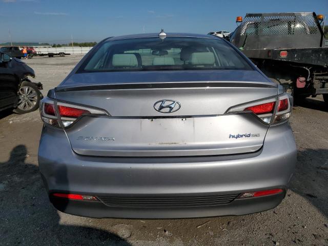 KMHE24L13GA020836 - 2016 HYUNDAI SONATA HYBRID GRAY photo 6