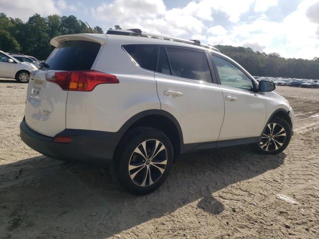 2T3DFREV7FW275023 - 2015 TOYOTA RAV4 LIMITED WHITE photo 3