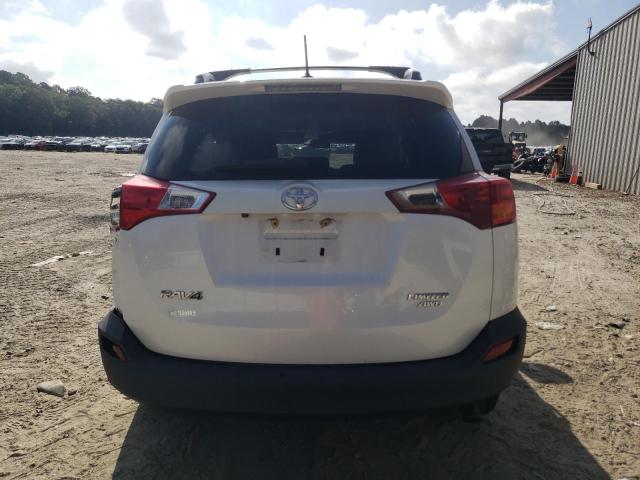 2T3DFREV7FW275023 - 2015 TOYOTA RAV4 LIMITED WHITE photo 6