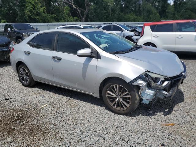 2T1BURHE9GC545132 - 2016 TOYOTA COROLLA L 银色 照片 4