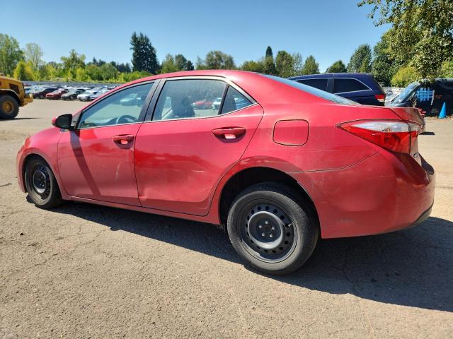 2T1BURHE4GC583156 - 2016 TOYOTA COROLLA L BURGUNDY photo 2