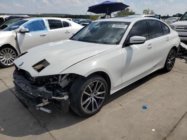 WBA5R7C58KAJ85579 - 2019 BMW 330XI WHITE photo 1