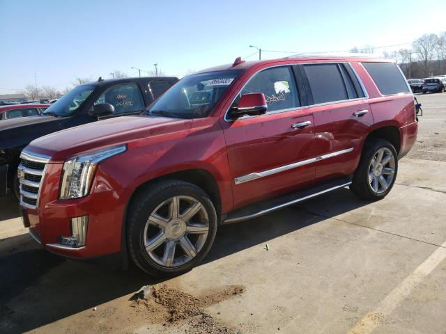 1GYS4MKJ4FR628877 - 2015 CADILLAC ESCALADE LUXURY RED photo 1