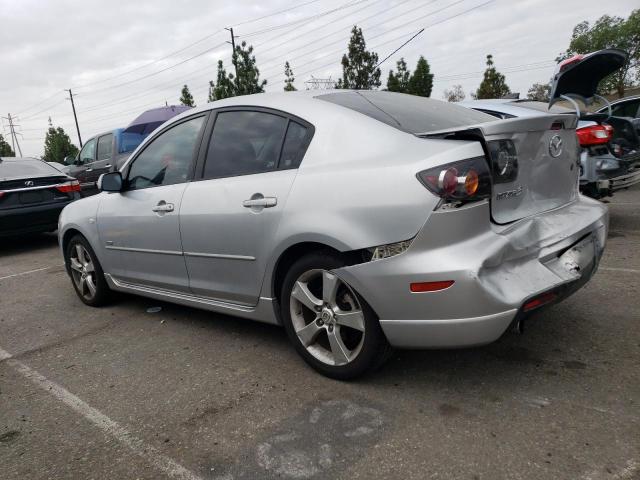 JM1BK323851333950 - 2005 MAZDA 3 S SILVER photo 2