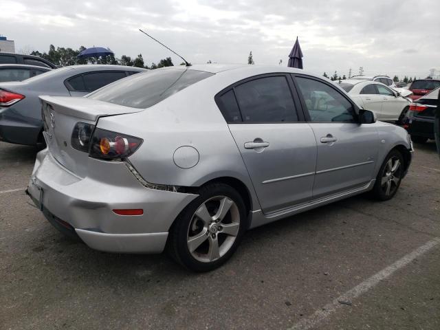 JM1BK323851333950 - 2005 MAZDA 3 S SILVER photo 3