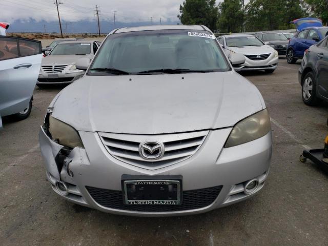 JM1BK323851333950 - 2005 MAZDA 3 S SILVER photo 5