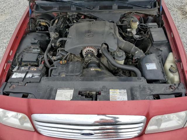 2FAFP73W5WX110668 - 1998 FORD CROWN VICT RED photo 11