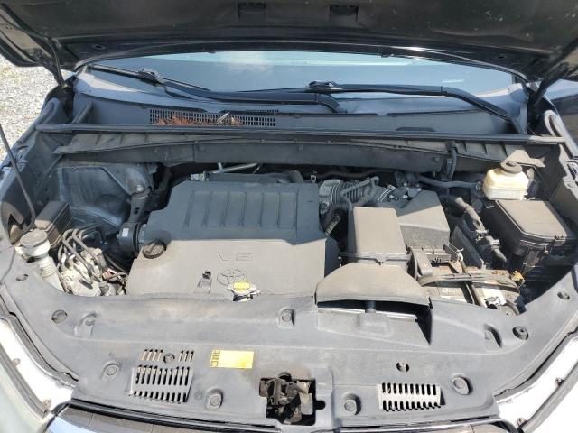 5TDJKRFH5FS187824 - 2015 TOYOTA HIGHLANDER XLE BLACK photo 12