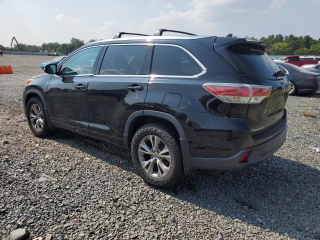 5TDJKRFH5FS187824 - 2015 TOYOTA HIGHLANDER XLE BLACK photo 2