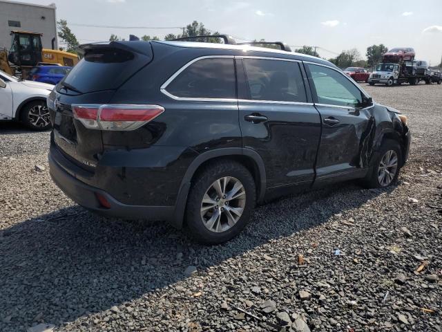 5TDJKRFH5FS187824 - 2015 TOYOTA HIGHLANDER XLE BLACK photo 3