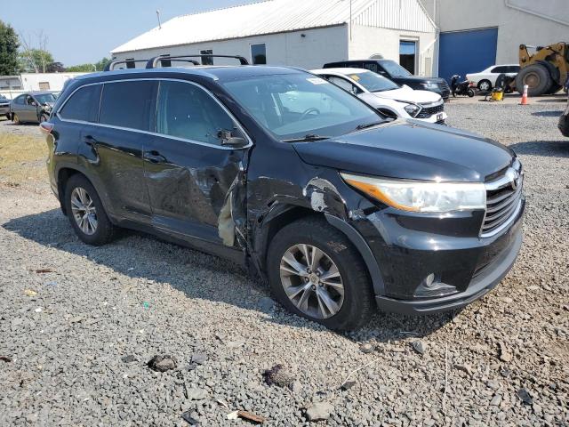 5TDJKRFH5FS187824 - 2015 TOYOTA HIGHLANDER XLE BLACK photo 4